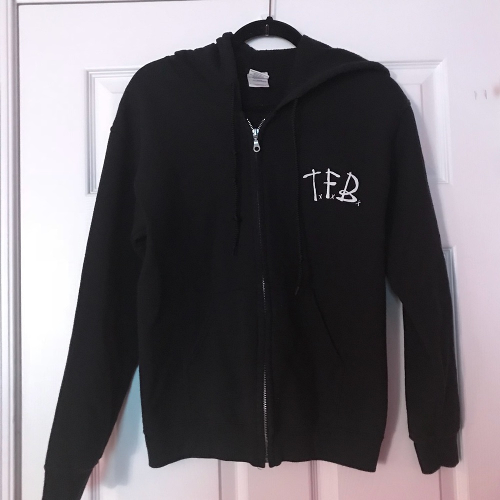 The Front Bottoms Zip Up Hoodie Sweatshirt